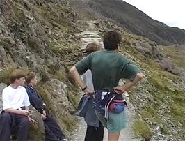 Stop for a breather at 0.9 miles into the walk, now at 518m above sea level